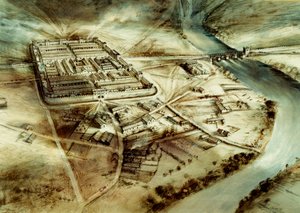 Forte Romano de Chester, século II, década de 1960