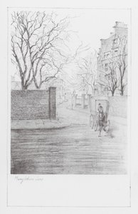 Vias de Londres: Marylebone Lane (litografia)