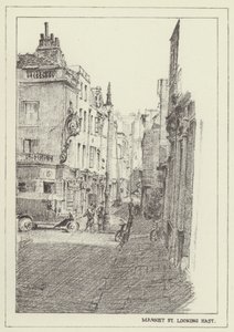 Market Street, olhando para o leste de Alan Stapleton