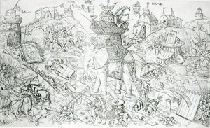 Elefantes em guerra de Alart du Hameel