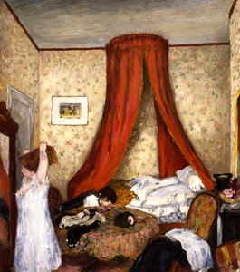 Interior, c.1893 (óleo sobre tela) de Albert Andre