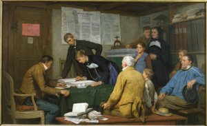 O casamento civil de Albert Anker