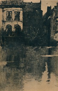 Casas Antigas pela Água, c1886-1906, 1906-7