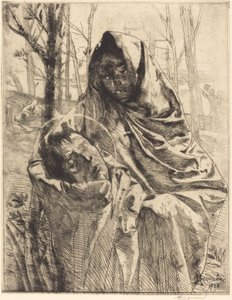 E mártir de Albert Besnard
