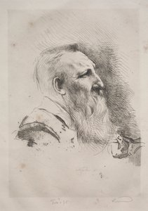 Auguste Rodin, 1900. de Paul Albert Besnard