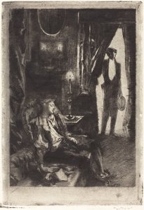 Iza dormindo de Albert Besnard