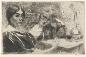 Viciados em Morfina (Morphinomanes) de Albert Besnard