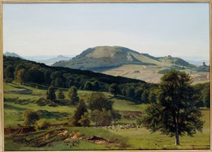 Paisagem - Hill e Dale de Albert Bierstadt