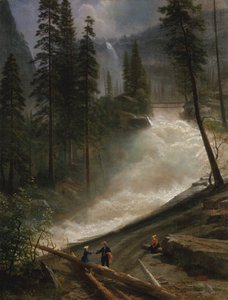 Cascatas do Nevada, Yosemite de Albert Bierstadt