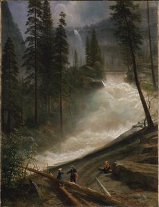 Cascatas Nevada, Yosemite de Albert Bierstadt