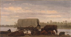 Meio-dia na Prata de Albert Bierstadt
