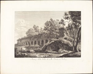 Restos da Villa de M. Bruto em Tivoli