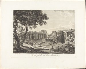 Banhos públicos em Villa Adriana