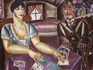 Os Jogadores de Cartas de Albert Droesbeke