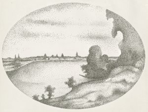 Uma paisagem fluvial