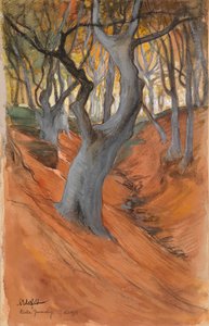 Floresta de faia de Albert Edelfelt