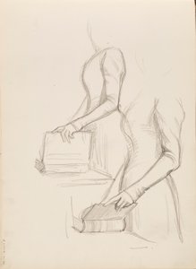 Camille Vallery-Radot, esboço para retrato