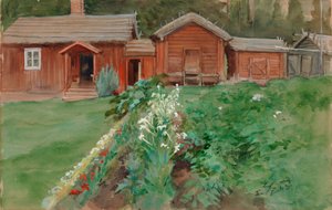 A Cabana do Karlsson de Albert Edelfelt