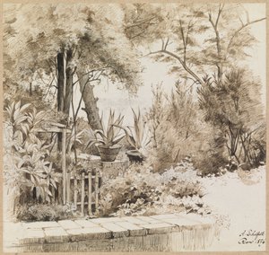 Parque em Roma de Albert Edelfelt