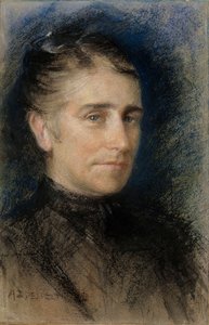 Retrato da Sra. Emilie Krohn de Albert Edelfelt