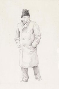Retrato de um Homem de Albert Edelfelt