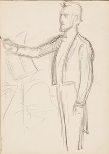 Robert Kajanus, esboço para retrato