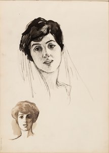 Figuras femininas de Albert Edelfelt