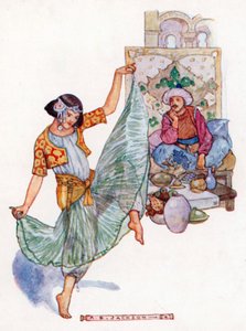 Morgiana Personal Várias Danças com a Grande França (litografia a cores)
