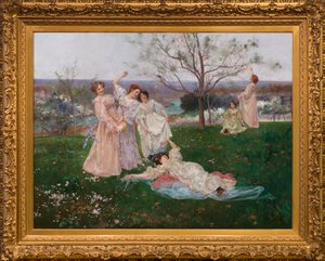 Flores da Primavera, c.1897 de Albert Emile Artigue