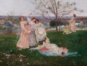 Flores da Primavera, c.1897 de Albert Emile Artigue