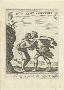 Mendigo e Rei Moralizing Love Emblems (título da série) Devises et emblesmes d