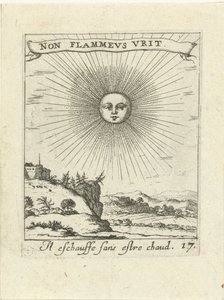 sol radiante Moralizing Love Emblems (título da série) Devises et emblesmes d