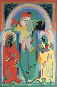 Crucificação, c.1935 (óleo sobre tela)
