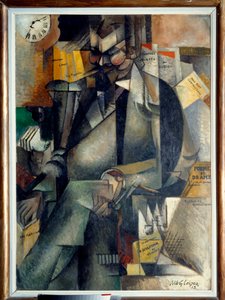 Retrato de Eugene Figuiere, editor francês de Albert Gleizes