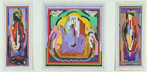 Estudo para um tríptico de Albert Gleizes