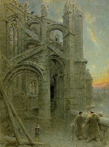 Contrafortes voadores de Albert Goodwin