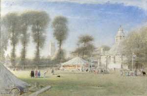 Glastonbury de Albert Goodwin