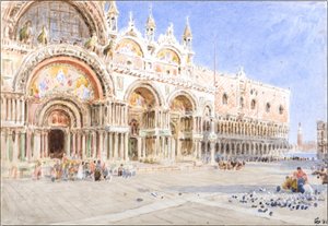 São Marcos, Veneza de Albert Goodwin