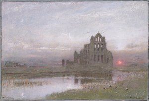 Abadia de Whitby de Albert Goodwin