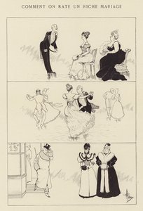 Como classificar um casamento rico de Albert Guillaume