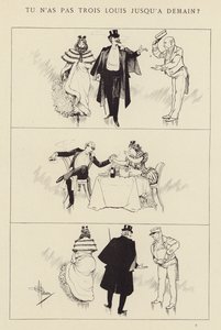 Você não tem três Louis até amanhã de Albert Guillaume