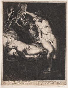 Psique e o Cupido adormecido de Albert Haelwegh