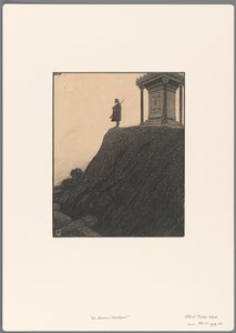 Design para um cartoon político: The Lonely Sentry