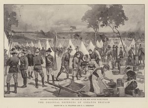 As defesas coloniais da Grã-Bretanha de Albert Henry Fullwood