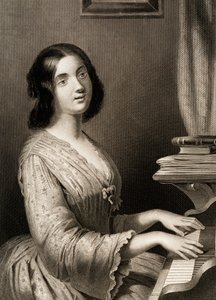 Cantor acompanhado por piano, ca. 1840, por Albert Henry Payne (1812-1902)