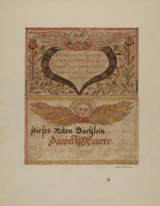Manuscrito e Miniatura, c. 1937.