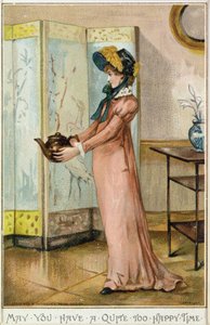 &39;Que você tenha um tempo muito feliz&39;, 1881 (chromolitho)