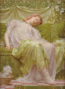 Uma cesta de trabalho de Albert Joseph Moore