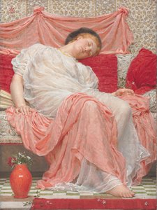 Jasmim (óleo sobre tela) de Albert Joseph Moore