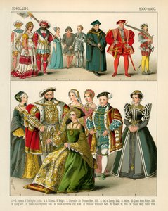 Traje Inglês 1500-1550
